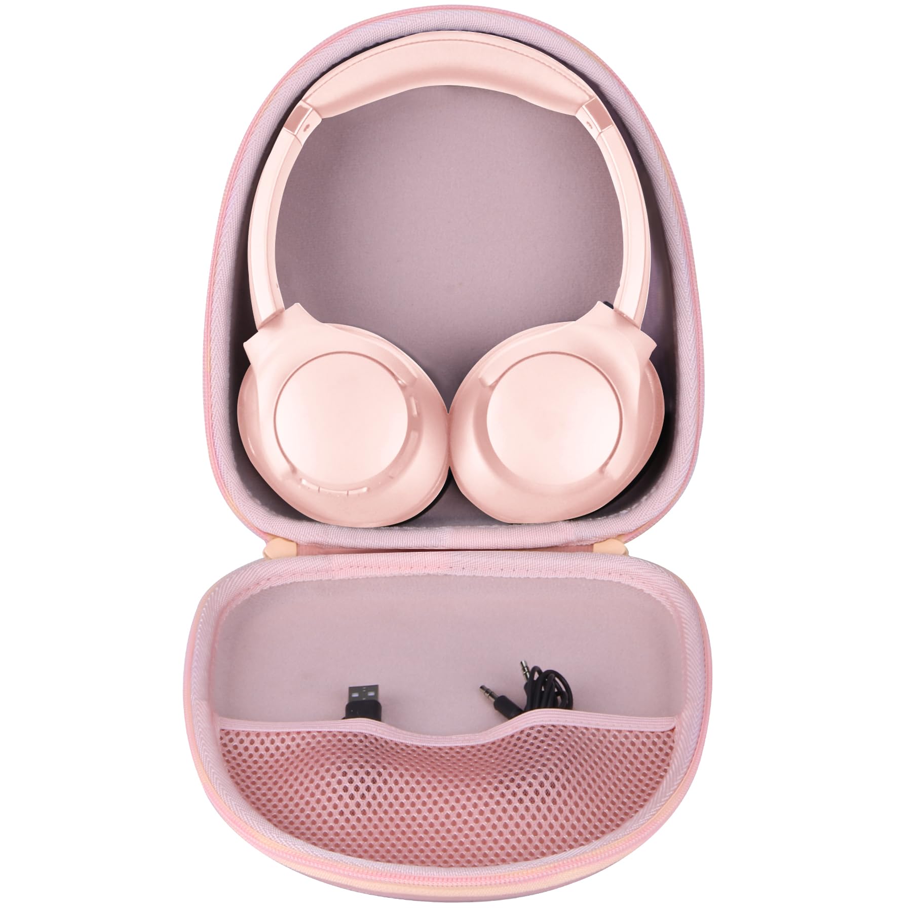 Anker soundcoreピンク ヘッドフォン ケース付き アンカー Anker